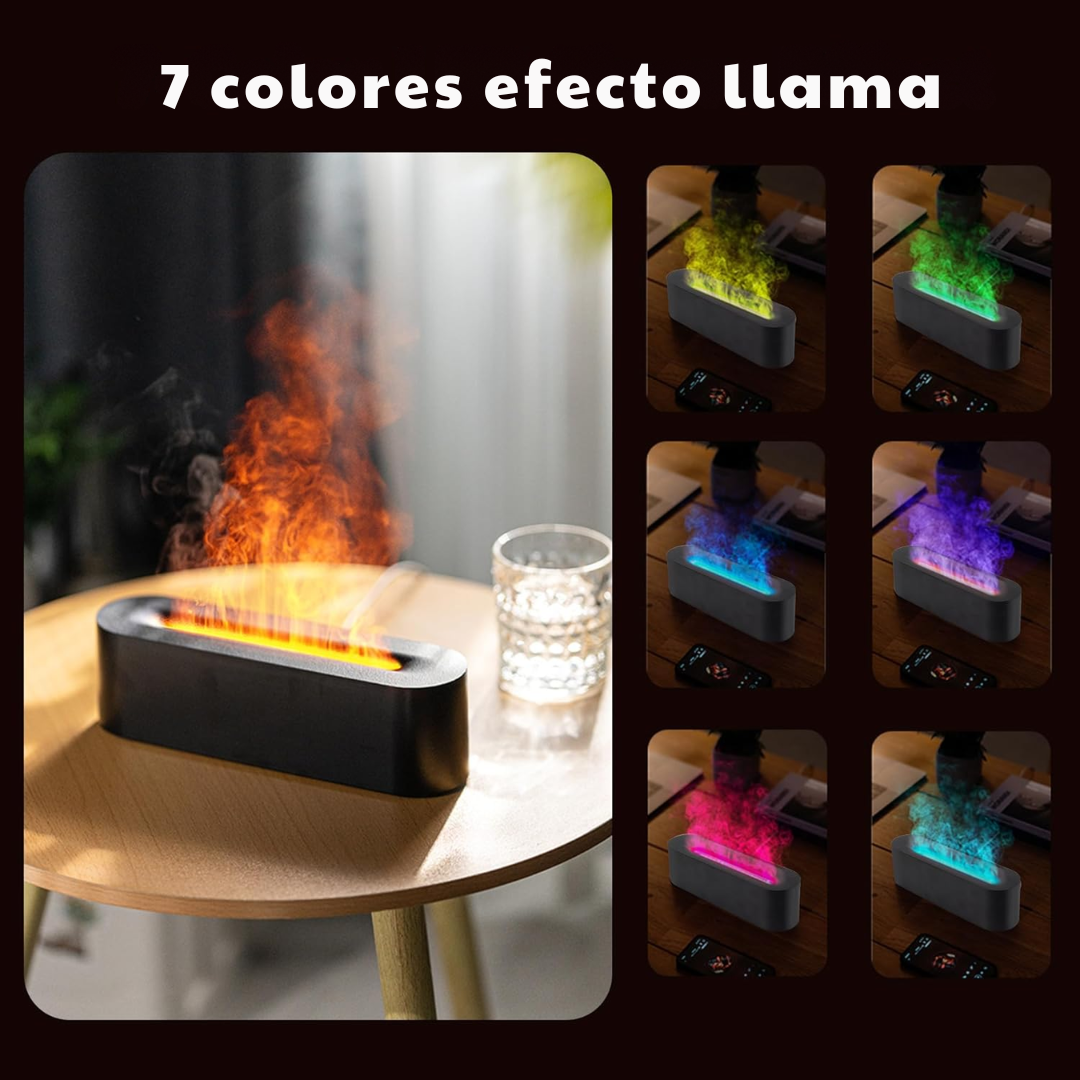 Difusor de Aromaterapia con Efecto Llama