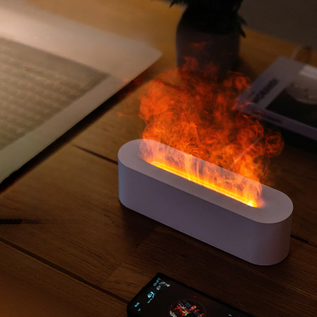 Difusor de Aromaterapia con Efecto Llama