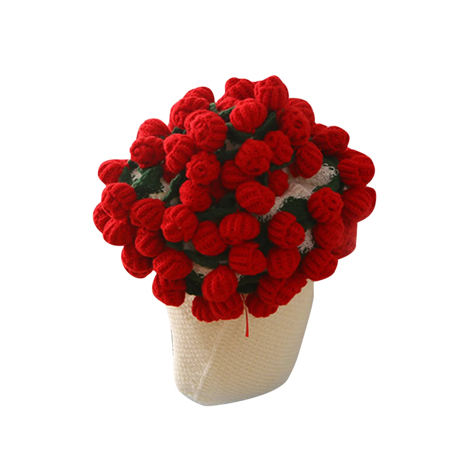 Manta a crochet, Manta de ramo de rosas