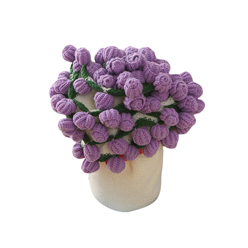 Manta a crochet, Manta de ramo de rosas