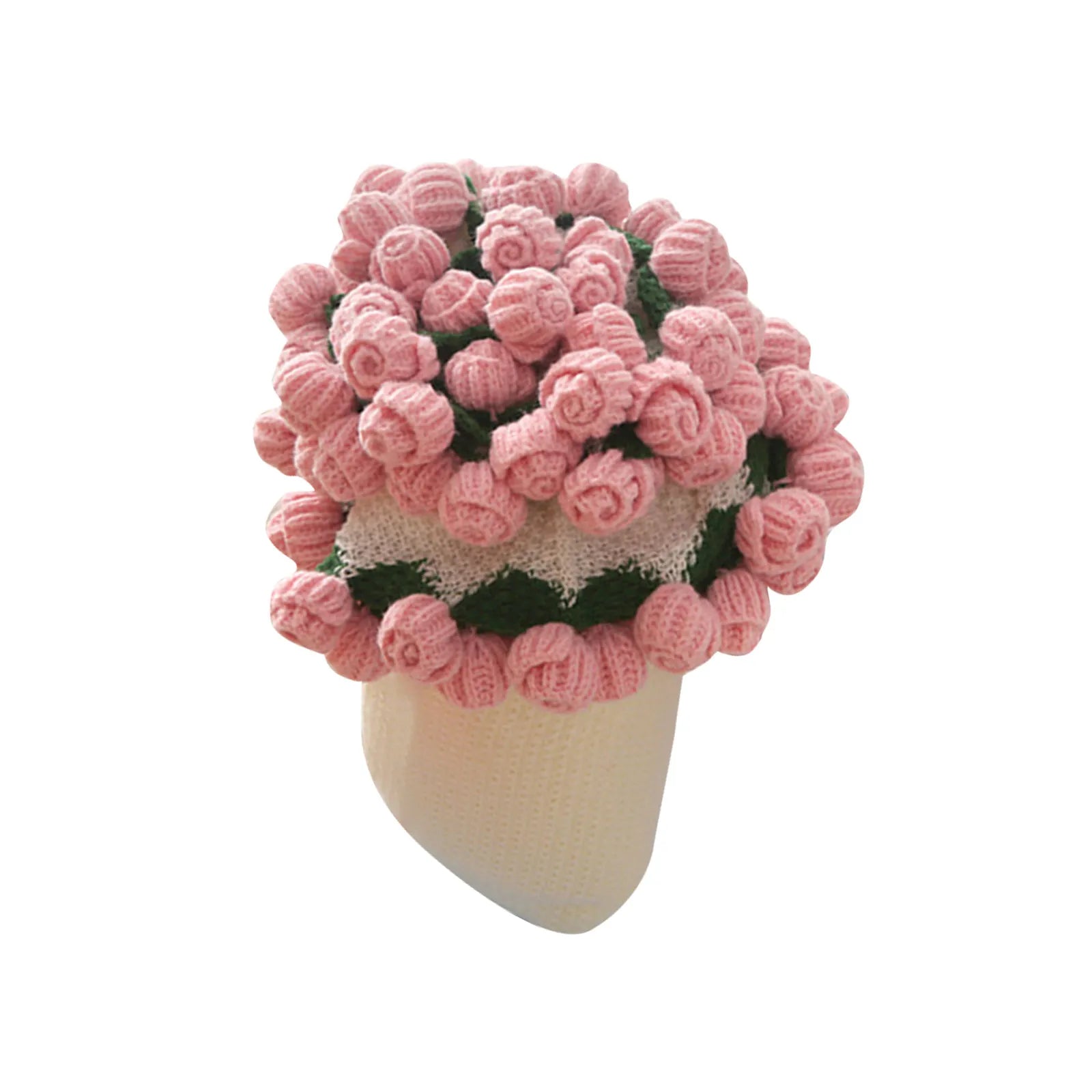 Manta a crochet, Manta de ramo de rosas