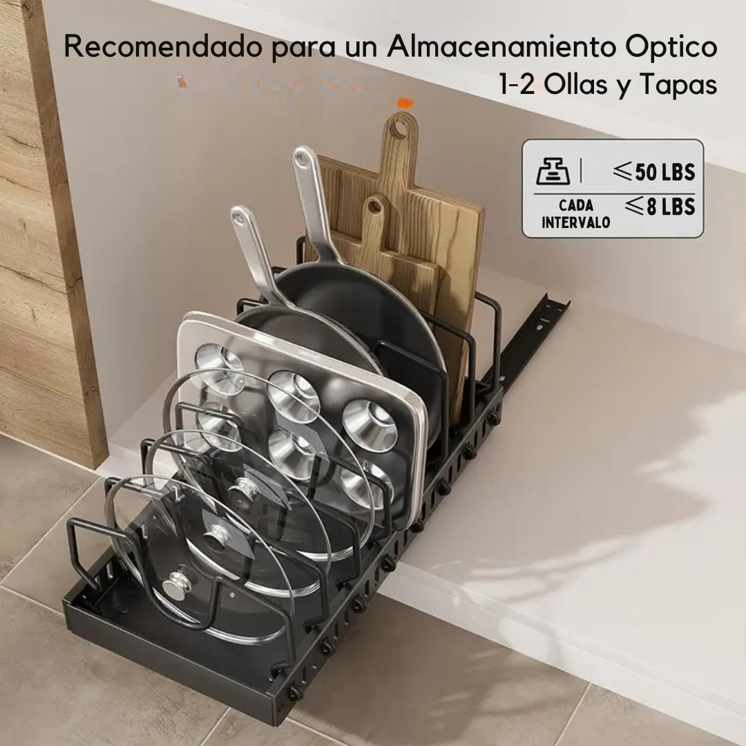 Organizador de Ollas y Sartenes