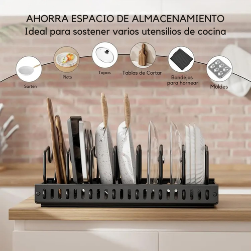 Organizador de Ollas y Sartenes